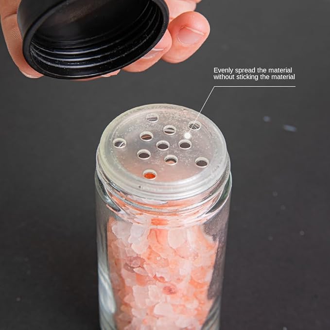 ɢᴜʟꜰʟᴜx™ 18 Jar Rotating Spice Jar – طقم بهارات دوار 18 برطمان