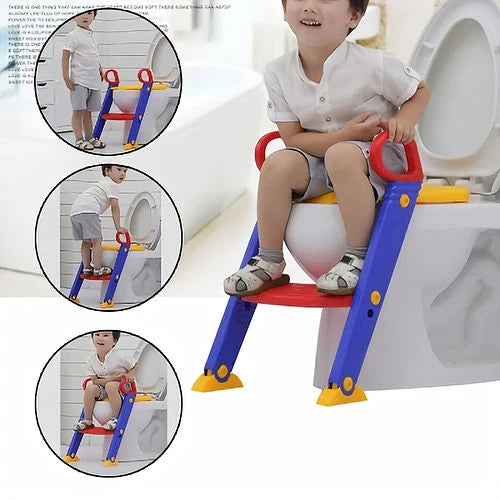 ɢᴜʟꜰʟᴜxe™ Kid's Ladder Toilet Trainer – مدرب المرحاض للأطفال مع سلم