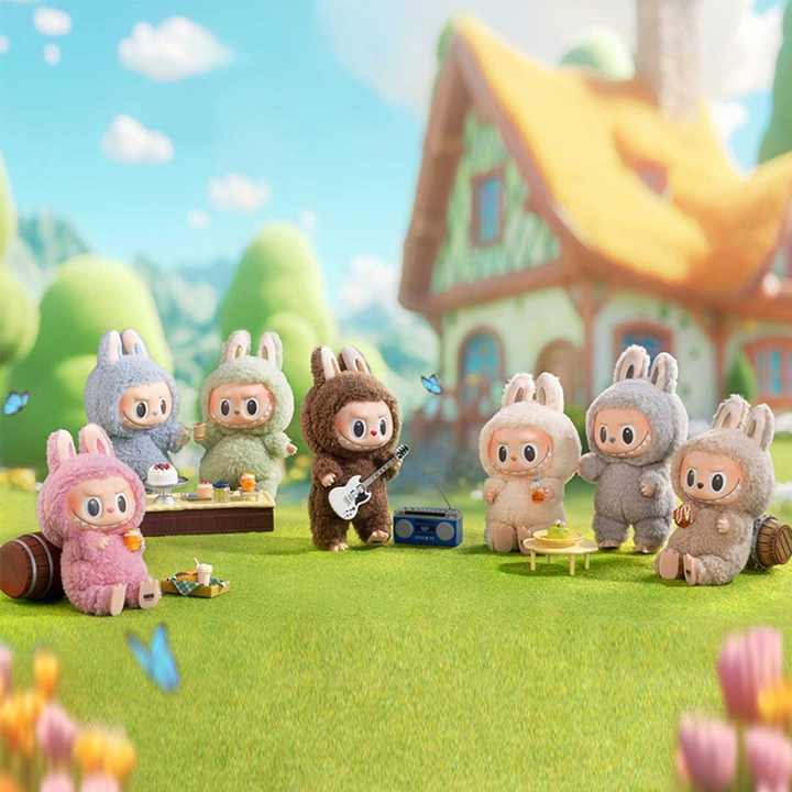 ɢᴜʟꜰʟᴜx™ Labubu – Wild Cartoon-Style Keychain | ميدالية مفاتيح بتصميم كرتوني جامح