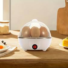 ɢᴜʟꜰʟᴜx™Electric Egg Cooker 7 Eggs Steamer | جهاز طهي البيض الكهربائي بالبخار – يسع 7 بيضات