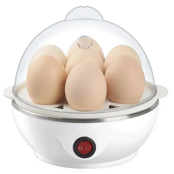 ɢᴜʟꜰʟᴜx™Electric Egg Cooker 7 Eggs Steamer | جهاز طهي البيض الكهربائي بالبخار – يسع 7 بيضات