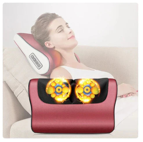 ɢᴜʟꜰʟᴜx™ Red Pillow Massager – جهاز تدليك الوسادة الحمراء