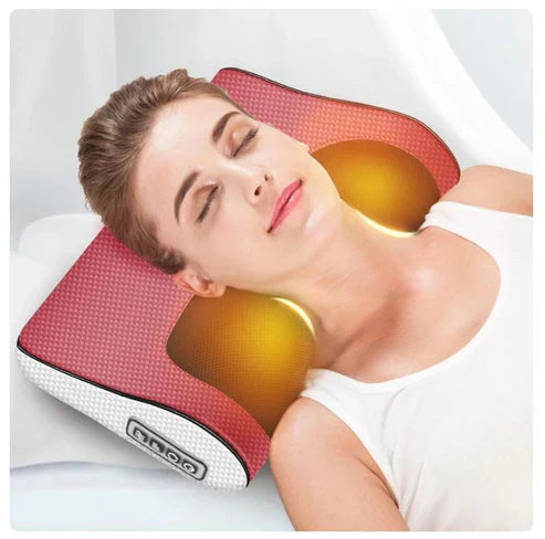 ɢᴜʟꜰʟᴜx™ Red Pillow Massager – جهاز تدليك الوسادة الحمراء
