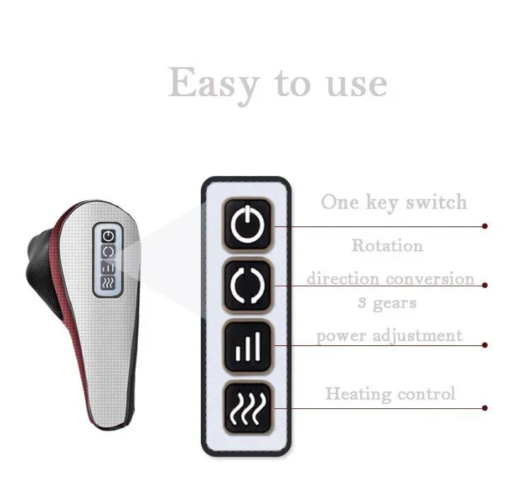 ɢᴜʟꜰʟᴜx™ Red Pillow Massager – جهاز تدليك الوسادة الحمراء