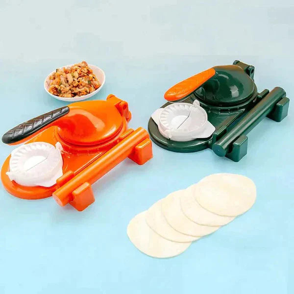 ɢᴜʟꜰʟᴜx™2 in 1 Multifunctional Samosa & Dumpling Maker | آلة صنع السمبوسة والدمبلنغ متعددة الوظائف
