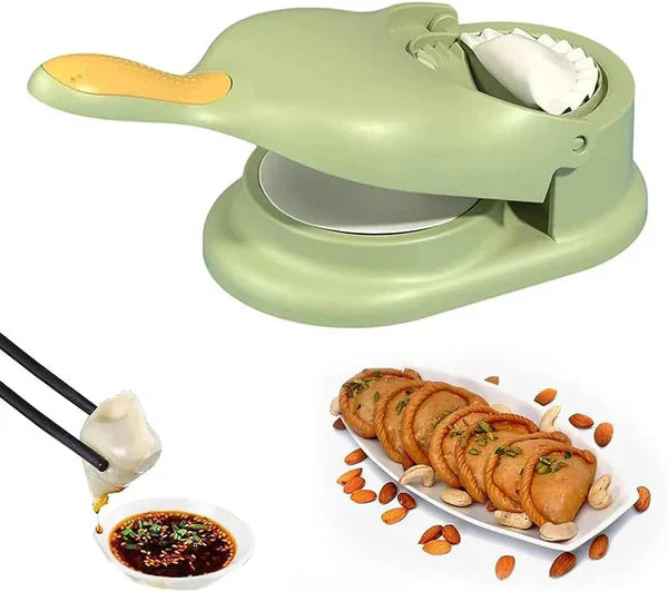 ɢᴜʟꜰʟᴜx™2 in 1 Multifunctional Samosa & Dumpling Maker | آلة صنع السمبوسة والدمبلنغ متعددة الوظائف
