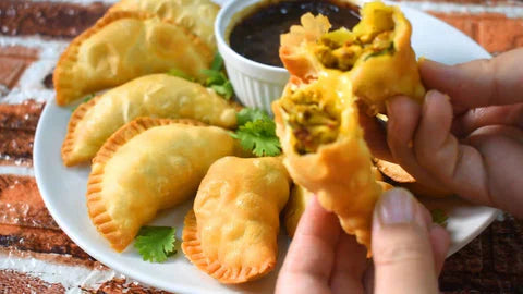 ɢᴜʟꜰʟᴜx™2 in 1 Multifunctional Samosa & Dumpling Maker | آلة صنع السمبوسة والدمبلنغ متعددة الوظائف
