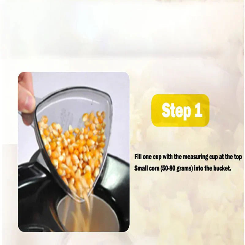 ɢᴜʟꜰʟᴜx™Popcorn Popper Maker | آلة صنع الفشار المنزلية