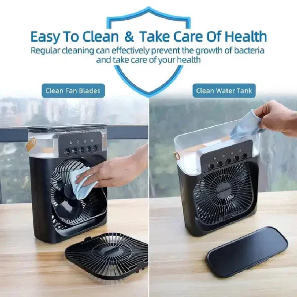 ɢᴜʟꜰᴜxᴇ™Mini Air Cooler  ميني مكيف الهواء المحمول