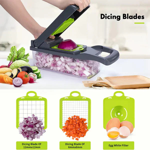 ɢᴜʟꜰʟᴜx ™ Multifunctional Vegetable Slicer | قطّاعة الخضروات متعددة الوظائف