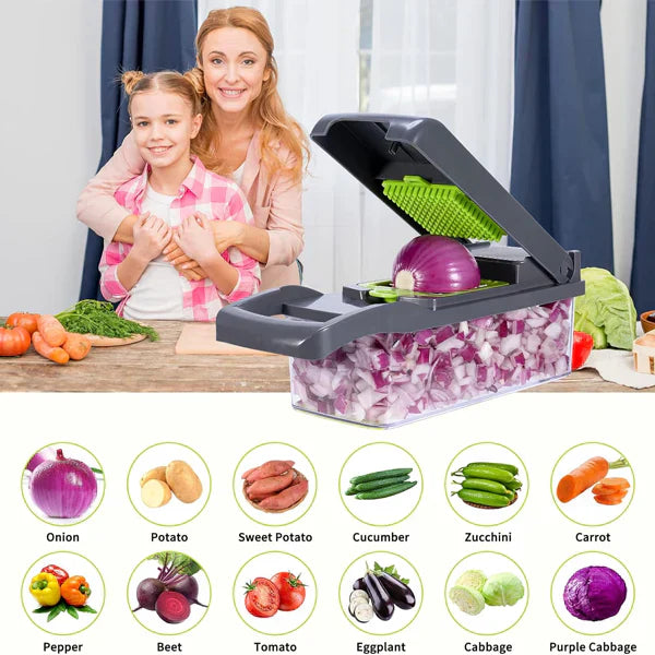 ɢᴜʟꜰʟᴜx ™ Multifunctional Vegetable Slicer | قطّاعة الخضروات متعددة الوظائف